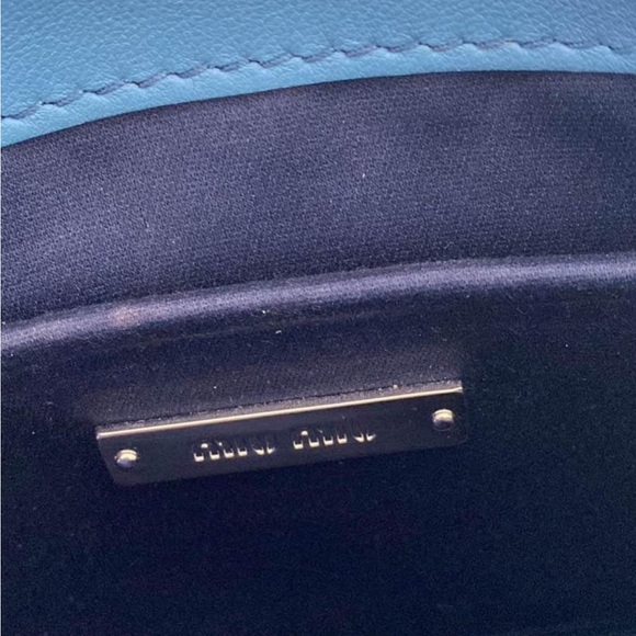 Miu Miu light blue cross body bag - Picture 4 of 7